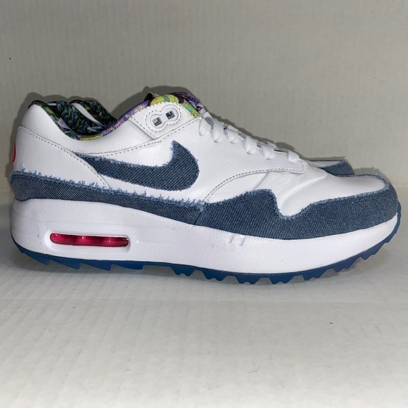 nike air max denim golf shoes